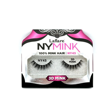 Laflare NYMink 3D Mink Lashes – NY45 - ANNS BEAUTY SUPPLY